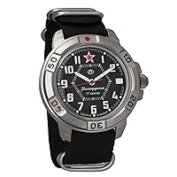 Vostok Komandirskie Classic Mens Mechanical Hand-Winding Military Wrist Watch #744