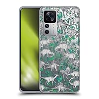 Head Case Designs Officially Licensed Micklyn Le Feuvre Jungle Dinos Animals 2 Soft Gel Case Compatible with Xiaomi 12T 5G / 12T Pro 5G / Redmi K50 Ultra 5G