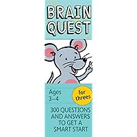 Brain Quest for Threes Q&A Cards: 300 Questions and Answers to Get a Smart Start. Teacher-approved! (Brain Quest Smart Cards) Brain Quest for Threes Q&A Cards: 300 Questions and Answers to Get a Smart Start. Teacher-approved! (Brain Quest Smart Cards) Cards