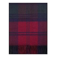 Ladies Shawl Cape Lindsay Modern Tartan Lambswool Made To Order