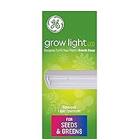 Grow LED Light Fixture for Plants Seeds and Greens with Balanced Light Spectrum, 24in (1 Pack)