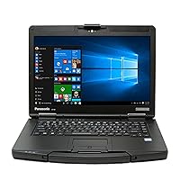 Panasonic CF-54 MK3 14-inch HD Laptop, Intel Core i5-7300U @ 2.60GHz, 32GB, 512GB SSD, 4G LTE, Webcam, Backlit Keyboard, DVD, Fingerprint, Windows 10 Pro (Renewed)