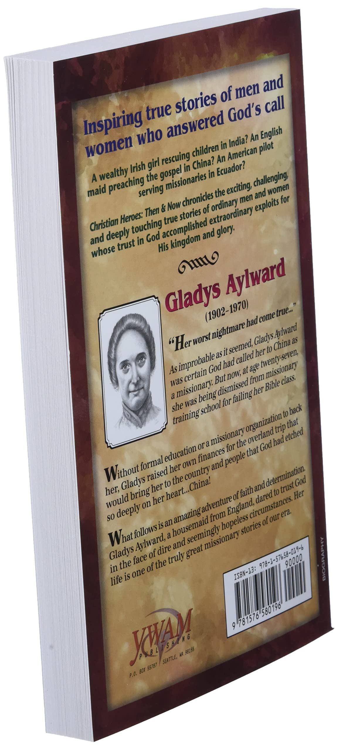 Gladys Aylward: The Adventure of a Lifetime (Christian Heroes: Then & Now)