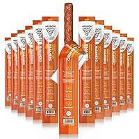 Mission Meats Grass Fed Beef Sticks (Habanero Smoked) – Extremely Spicy, Sugar Free Beef Sticks with Clean Ingredients, Non-GMO, Gluten Free, MSG Free, Paleo, 1oz (Pack of 24)