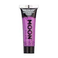 Moon Glow - 0.42oz Blacklight Neon UV Face & Body Paint - Intense Purple