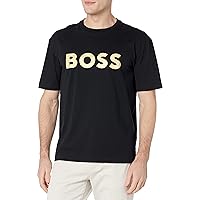 BOSS Men's Big Logo Jersey Cotton T-Shirt