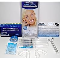 Professional at Home Custom Teeth Whitening System - Complete Teeth Whitening Kit - Get White Teeth Fast - Teeth Whitening Gel Made in USA - Best Teeth Whitening Method