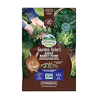 Animal Health Garden Select Adult Rabbit Food, Garden-Inspired Recipe for Adult Rabbits, No Soy or Wheat, Non-GMO, Made in The USA, 4 Pound Bag