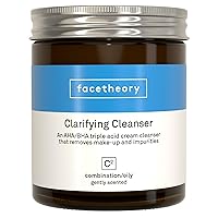 facetheory Clarifying Cleanser C2 - Salicylic Acid Face Wash, Face Cleanser For Oily Skin, Deeply Cleanse Pores, Vegan and Cruelty-Free, Made in the UK | 5.7 fl oz