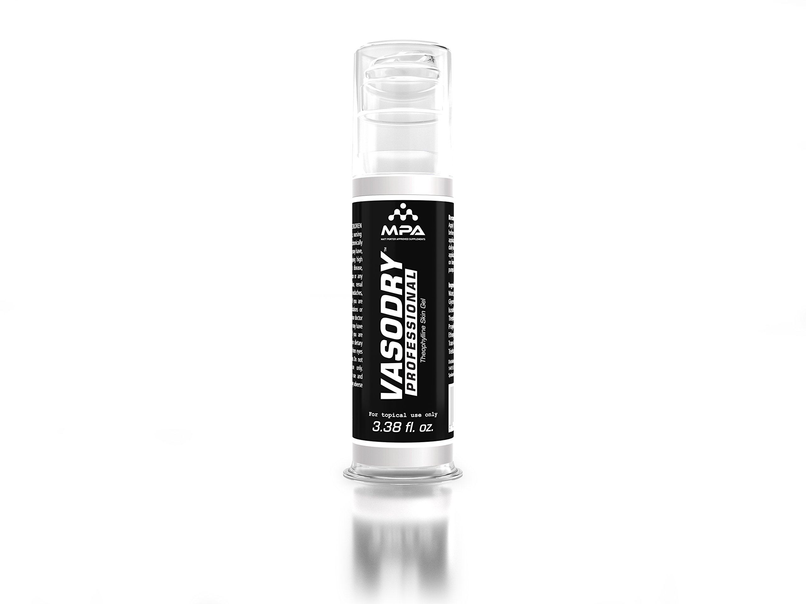 VasoDry Professional, Topical Water Loss, Diuretic, Increase Sweat 3.38fl oz