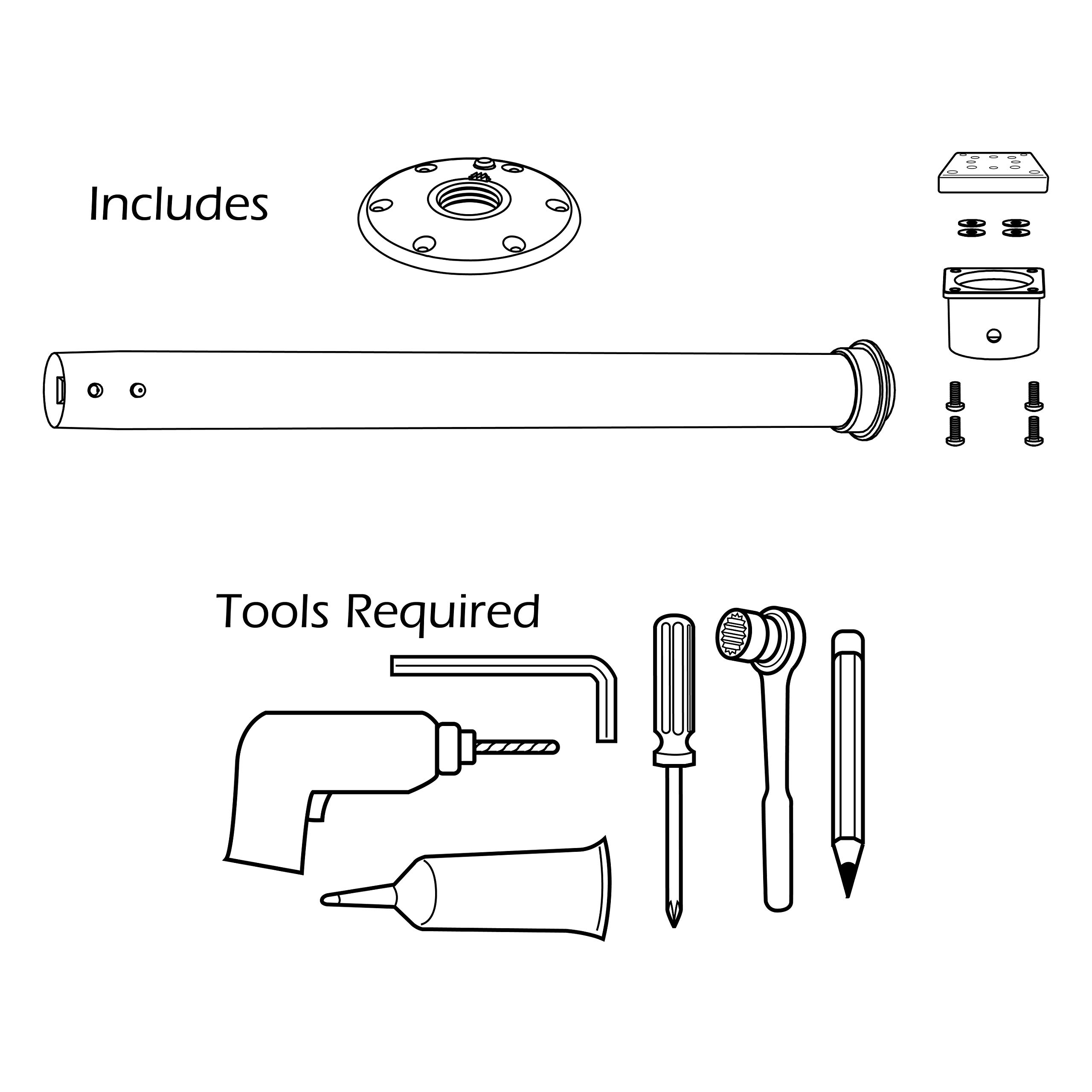 Magma Products, Double Locking Stowable Pedestal Mount, T10-185, Silver, One Size