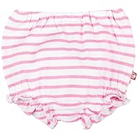 Zutano Baby Girls' Hot Pink Breton Stripe Bloomer