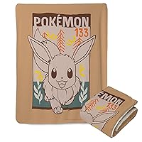 Pokemon Mink Sherpa Throw Blanket, 50