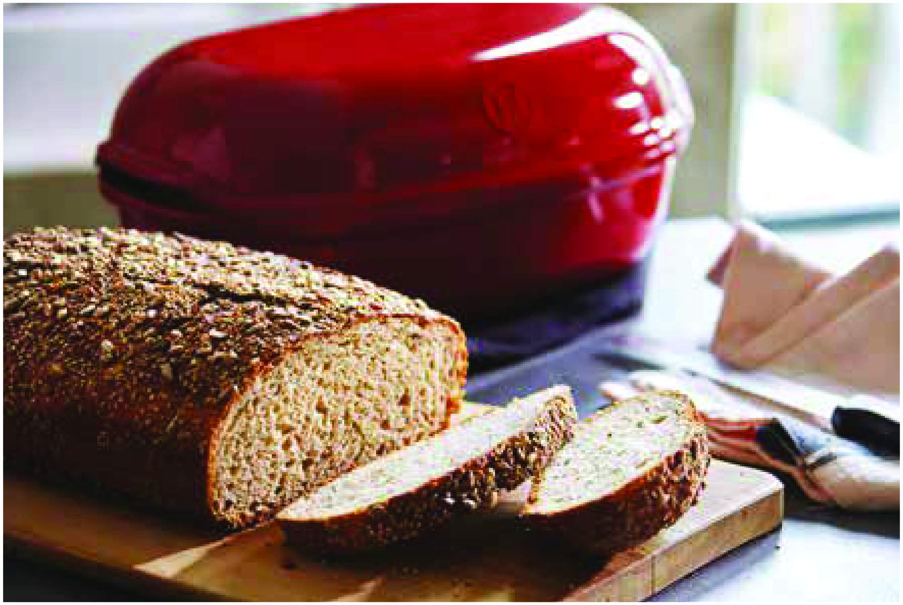 Emile Henry Artisan Bread Baker | Burgundy