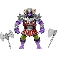Masters of the Universe Origins Turtles of Grayskull Ram Man Action Figure Toy, 16 Articulations, TMNT & Motu Crossover with Accessories
