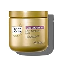 Resurfacing Disks, Hypoallergenic Exfoliating Makeup Remover Pads for Wrinkles and Skin Tone, Hypo-Allegenic Skin Care, Oil-Free Daily Cleanser, 28 Count (Packaging May Vary)