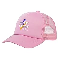 Support Squad Bladder Cancer Awareness Mesh Baseball Cap Solid Hat for Men Women