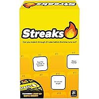 Buffalo Games - Streaks - Adult Party Game - New Game Night Classic - Electronic Light Up Board - Adult Fast Paced Race Against The Clock Counter - Cooperative Play - Ages 17 and Up