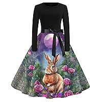Plus Size Dress for Women Spring Midi Sundress Long Slit Midi Formal Dresses for Women