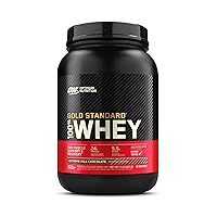 Gold Standard 100% Whey Protein Powder, Extreme Milk Chocolate, 2 Pound (Pack of 1)