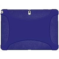 AMZER Silicone Skin Jelly Case Back Cover for Samsung GALAXY Note 10.1 2014 Edition/Tab PRO 10.1(AMZ96844), Blue