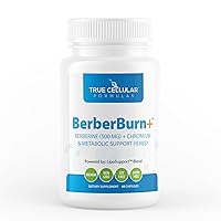 BerberBurn+: Berberine, Magnesium & Chromium Capsules for Daily Wellness & Energy, Boost Vitality and Maintain Balance, Essential Nutrients for Health, 60 Count