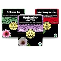 BUDDHA TEAS Cold & Cough Organic Tea Bundle