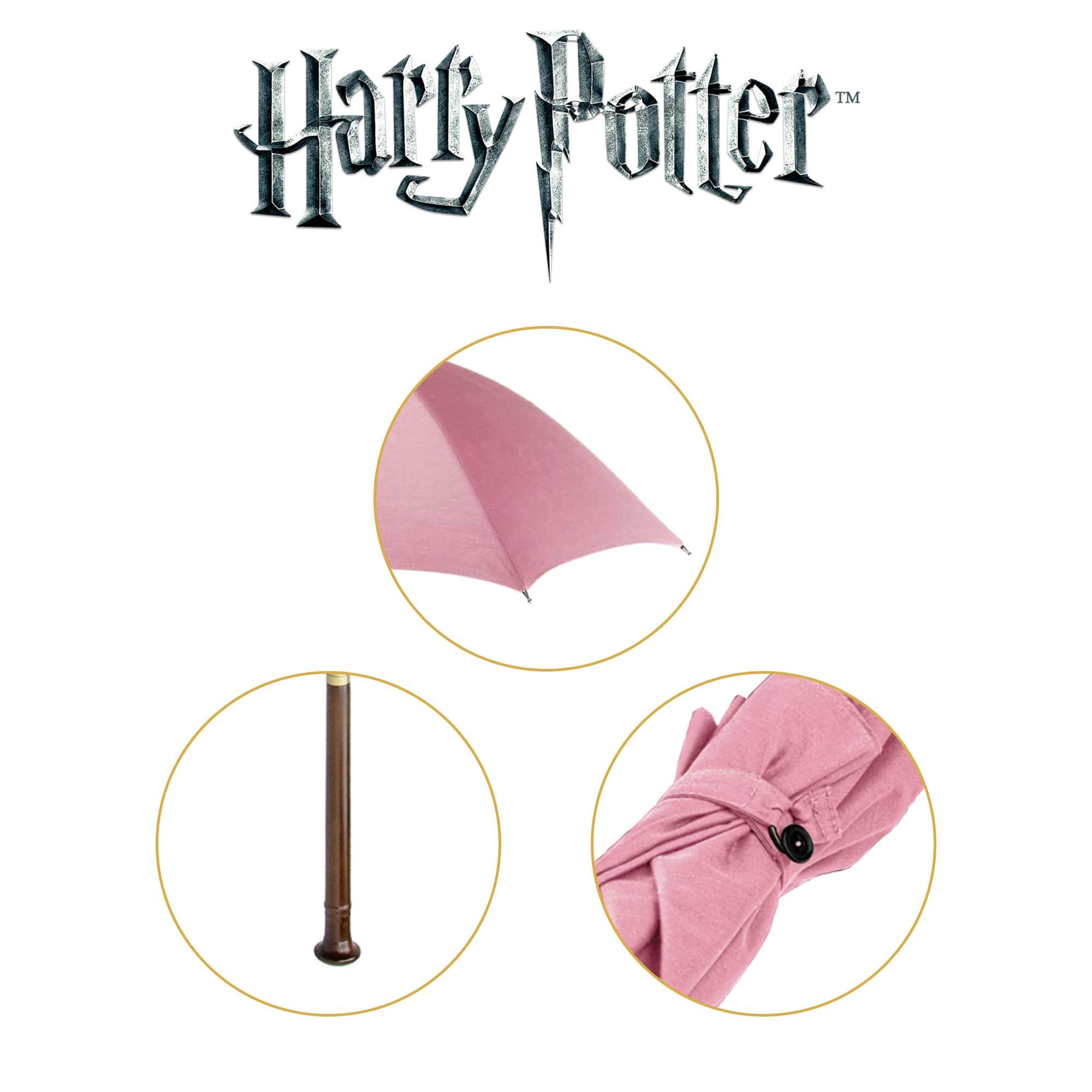 The Noble Collection Harry Potter Rubeus Hagrid Umbrella Wand in Collectors Box - 31in (80cm) Officially Licensed Functional Umbrella Wand - Film Set Movie Props Gifts