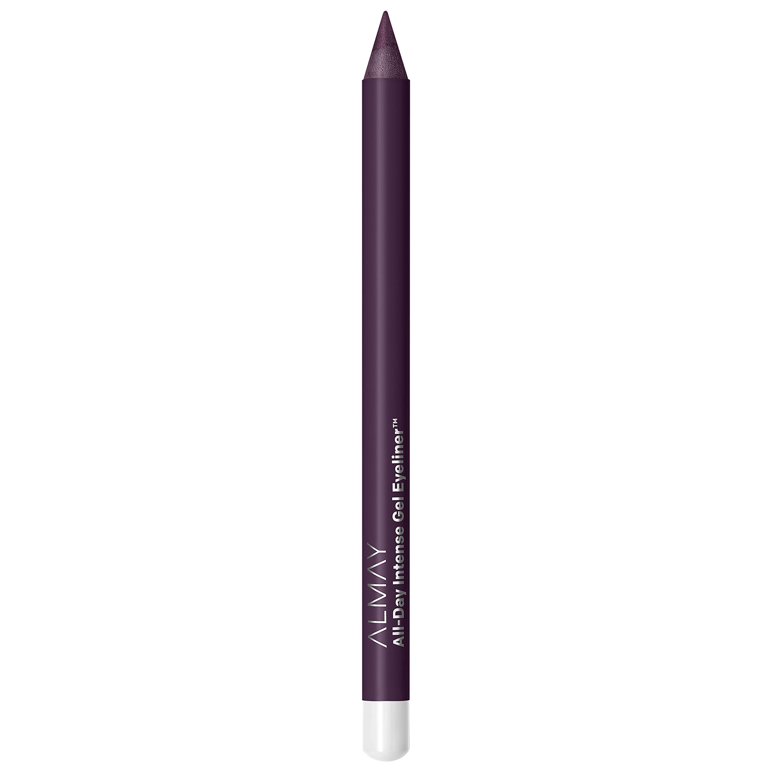 Gel Eyeliner by Almay, Waterproof, Fade-Proof Eye Makeup, Easy-to-Sharpen Liner Pencil, 130 Pure Plum, 0.045 Oz