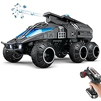 Mostop Remote Control Car, 1500pcs Water Shots 6WD Hobby RC Cars for Kids Boys &Adults, 1/12 Scale Off-Road RC Crawler Car Space Vehicle Toy Gift with Speed & Steering Control Nerf Car