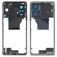 Lihuoxiu Mobile Phone Replacement Parts Middle Frame Bezel Plate for Xiaomi Redmi Note 10 Pro Max/Redmi Note 10 Pro/Redmi Note 10 Pro (India) M2101K6P M2101K6G M2101K6I Telephone Accessories