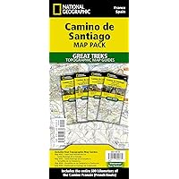 Camino de Santiago Map [Map Pack Bundle] Map (National Geographic Trails Illustrated Map) Camino de Santiago Map [Map Pack Bundle] Map (National Geographic Trails Illustrated Map) Map