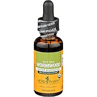 HERB Pharm Organic Wormwood Extract, 1 FZ