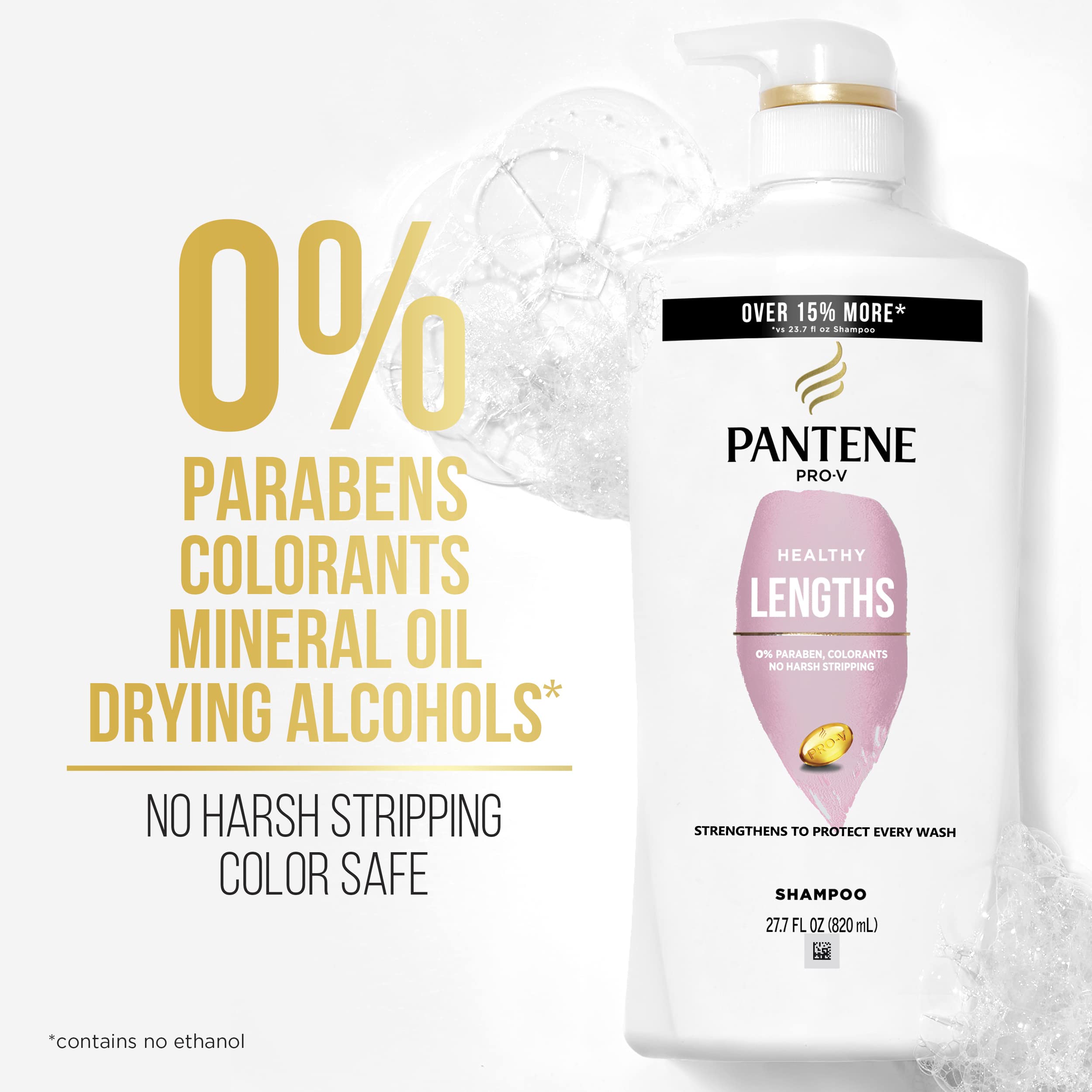 Pantene Shampoo, Conditioner and Hair Treatment Set, Healthy Lengths