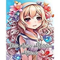 Chibi Anime Mädchen Malbuch: Für Kinder und Teenager mit Modedesigns (German Edition)