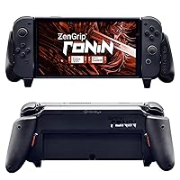 Satisfye - ZenGrip Ronin Grip, a Dockable Switch Grip Compatible with Nintendo Switch & OLED - Comfortable & Ergonomic Grip, Joy Con & Switch Control. #1 Switch Accessories Designed for Gamers (Black) Satisfye - ZenGrip Ronin Grip, a Dockable Switch Grip Compatible with Nintendo Switch & OLED - Comfortable & Ergonomic Grip, Joy Con & Switch Control. #1 Switch Accessories Designed for Gamers (Black)
