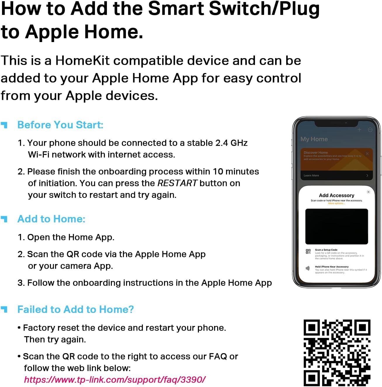 Kasa Smart Plug Mini 15A, Apple HomeKit Supported, Smart Outlet Works with Siri, Alexa & Google Home, UL Certified, App Control, Scheduling, Timer, 2.4G WiFi Only, 2-Pack (EP25P2), White