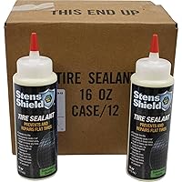 Stens 750-003-12 Tire Sealant 16 oz Size, Permanently Seals 1/4
