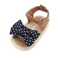 Sandals Bow Flat Soft Girls Dress Sole Non-Slip Walking Shoes Shoes Baby Rubber Baby Shoes Boys Water Shoe