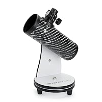 Celestron – 76mm Classic FirstScope – Compact and Portable Tabletop Dobsonian Telescope – Ideal Telescope for Beginners – Features Notable Astronomers and Scientists – BONUS Astronomy Software Package