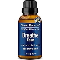 Breathe Essential Oil Blend 30 ml - Breath Easy Essential Oil Sinus Relief - Breathe Ease Essential Oils for Humidifier, Diffuser, Aromatherapy - Nexon Botanics