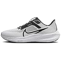 Nike Pegasus 40 Women's Road Running Shoes (DV3854-004, Black/White) Size 11.5