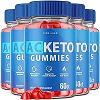 (5 Pack) AC Keto Gummies- AC+Keto Gummies for Advanced Weight Loss Support Max Strength Formula Keto+ACV Energy 1000MG ACV Plus Gummy Transform Pastillas Gomitas (300 Gummies)