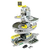 Mercedes-Benz: Electric Car Park - Theo Klein, Electronic Parking Garage with Helix Elevator, Light & Sound, Includes 2 Toy Cars, Departure Ramp with Switches, Officially Licensed, Ages 3+