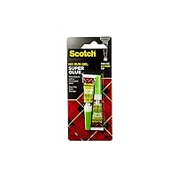 Scotch Super Glue Gel, .07 oz, 2-Pack, Dries Quickly with a Permanent Hold (AD112)