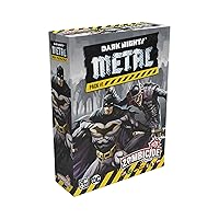 Zombicide Dark Night Metal Pack #1 - Battle The Batman Who Laughs and His Horrific Minions! Cooperative Strategy Board Game, Ages 14+, 1-6 Players, 60 Minute Playtime, Made by CMON