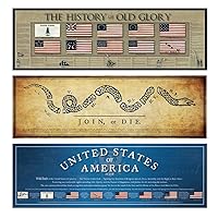 Poster Bundle - Join Or Die, We The People, Old Glory