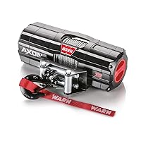 101135 AXON 35 Powersports Winch with Steel Cable Rope: 7/32