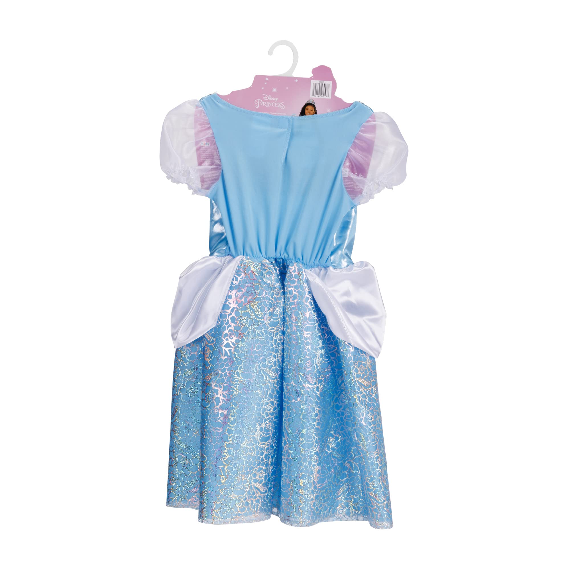 Disney Princess Disney 100 Cinderella Dress Costume for Girls, Perfect for Party, Halloween Or Pretend Play Dress Up Child Size 4-6X