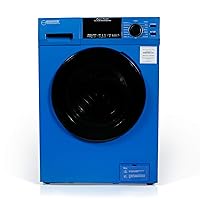 Equator All-In-One VENTED/VENTLESS Washer-Dryer 1.9cf/18lb SANI 1400RPM 110V (Blue)